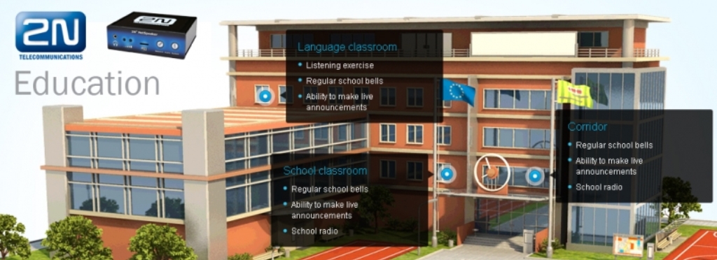 Audio-over-IP Public Address System in the news!